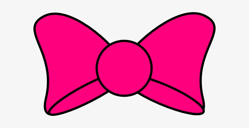 Minnie Mouse Bow Clip Art SVG