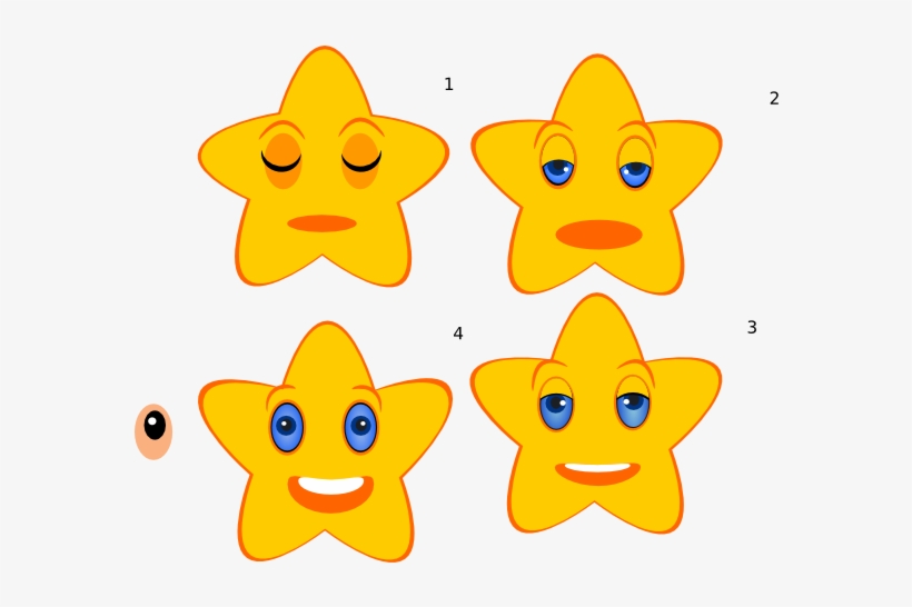 Emotion Stars, transparent png #886098