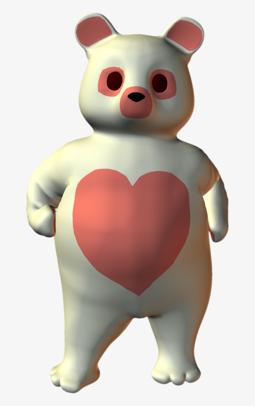 Clipart Heart Bear - Teddy Bear, transparent png #886494