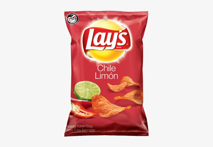 Lay's® Chile Limón Flavored Potato Chips - Chile Limon Lays, transparent png #886624