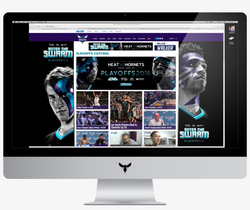 Playoff Central On Hornets - Apple Disk Image, transparent png #886789