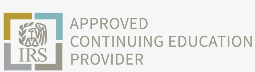 Irs Ce Provider Logo - Irs Approved Continuing Education Provider Logo, transparent png #887127