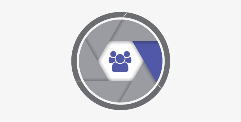 Cultivate Circle Graphic With Users Icon - Arabia Faenza, transparent png #887319