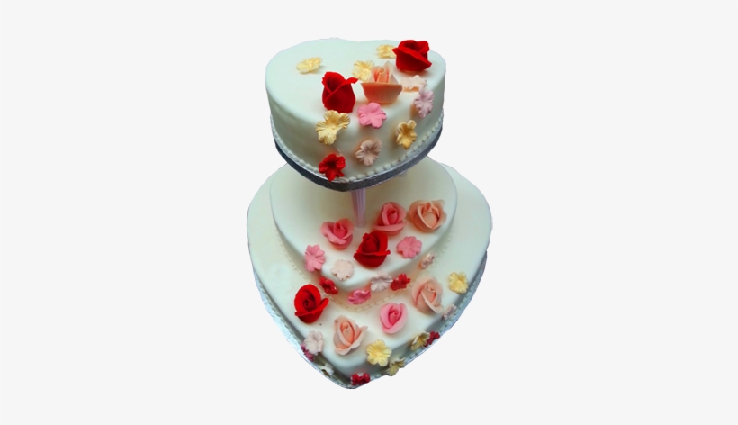 White Wedding Cake Picture - Sugar Paste, transparent png #887462