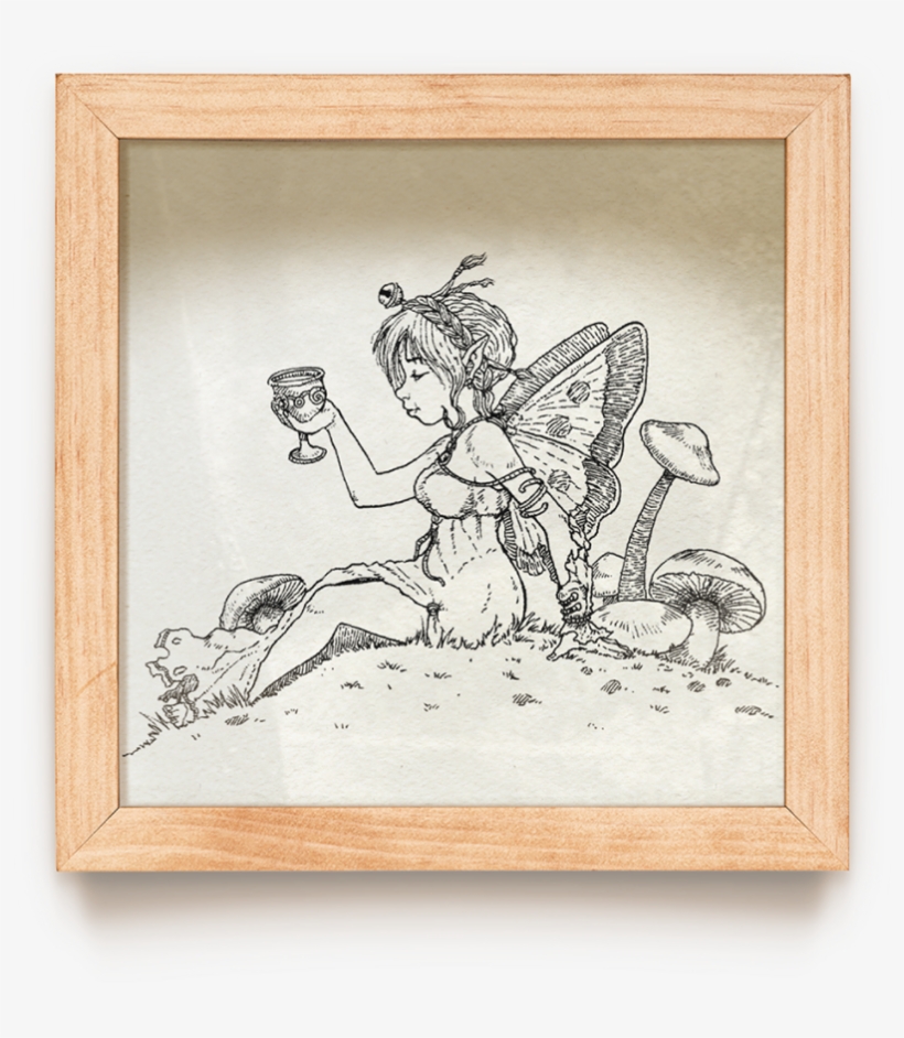 "young Unicorn" - Picture Frame, transparent png #887583