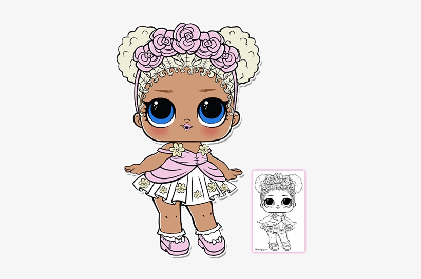 28 Collection Of Lol Doll Coloring Pages Boy Flower Girl Lol