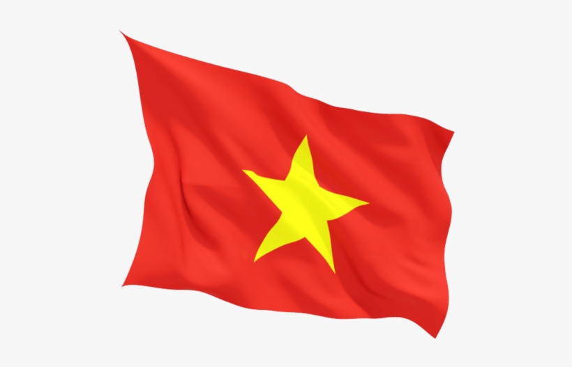 Vietnam Flag Wave - Vietnam Flag, transparent png #887983