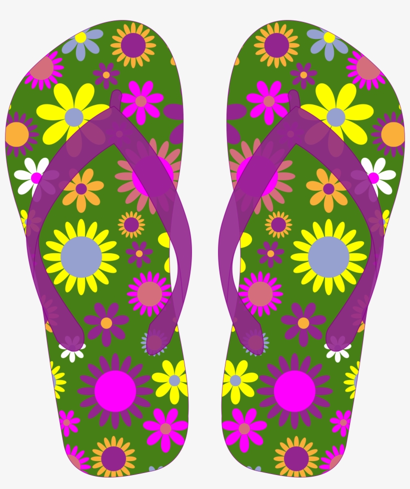 This Free Icons Png Design Of Designer Flip Flops, transparent png #888336