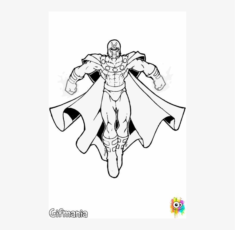 Magneto - Magneto Coloring Pages, transparent png #888483