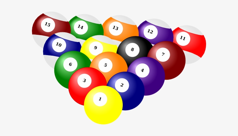 Billiard Balls Hi - Billiard Balls Clipart, transparent png #888696