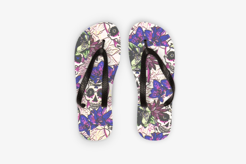 Rnk Shops Sugar Skulls & Flowers Wallpaper Sample), transparent png #888742