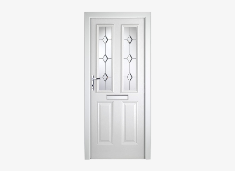 Doorsdirect2u White Composite London Glazed Front Door - London, transparent png #888758
