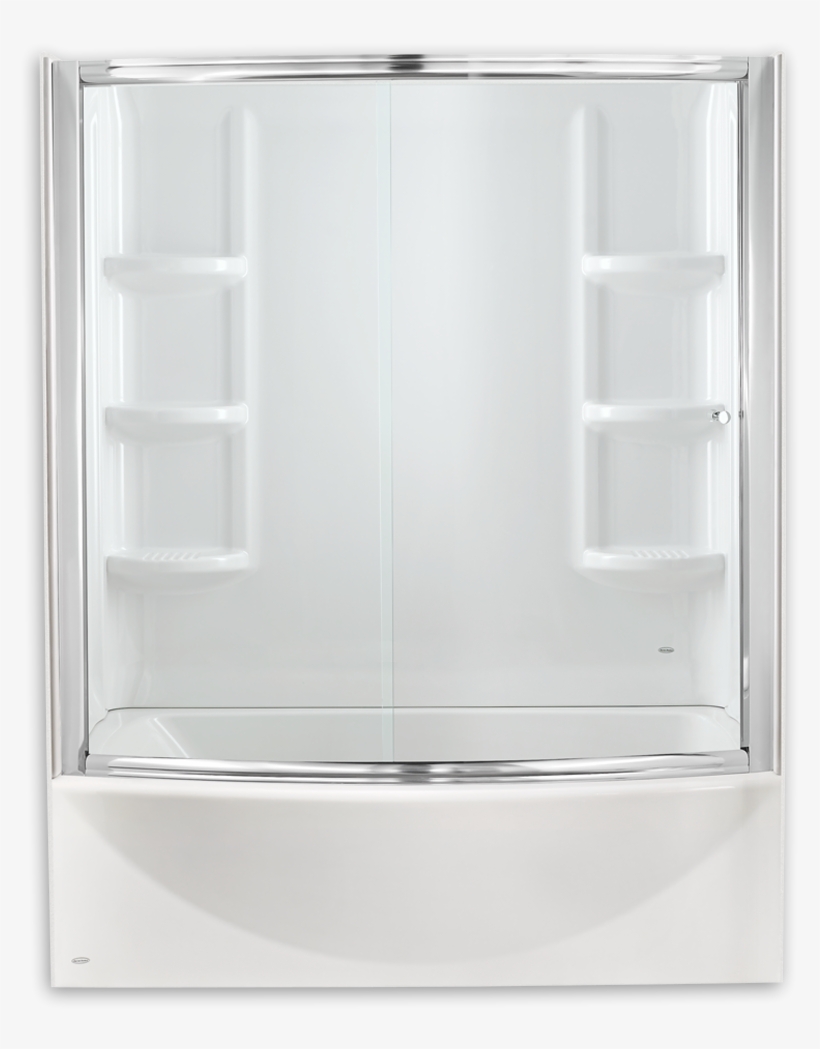 Tub And Shower Doors - American Standard Ovation Shower Door Installation, transparent png #888994