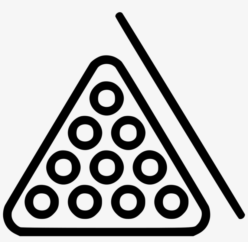 Billiards Snooker Pool Balls Racked Set Comments - Png Snooker Black Balls, transparent png #889099
