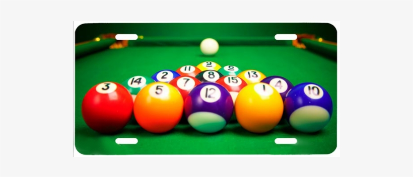 Pool Table And Balls - Cue Sports, transparent png #889287