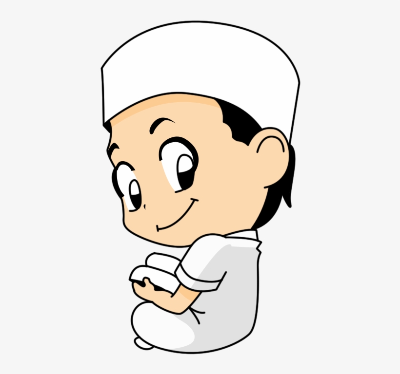 Muslim Karakter Pinterest Quran - Muslim Cartoon Boy, transparent png #889515