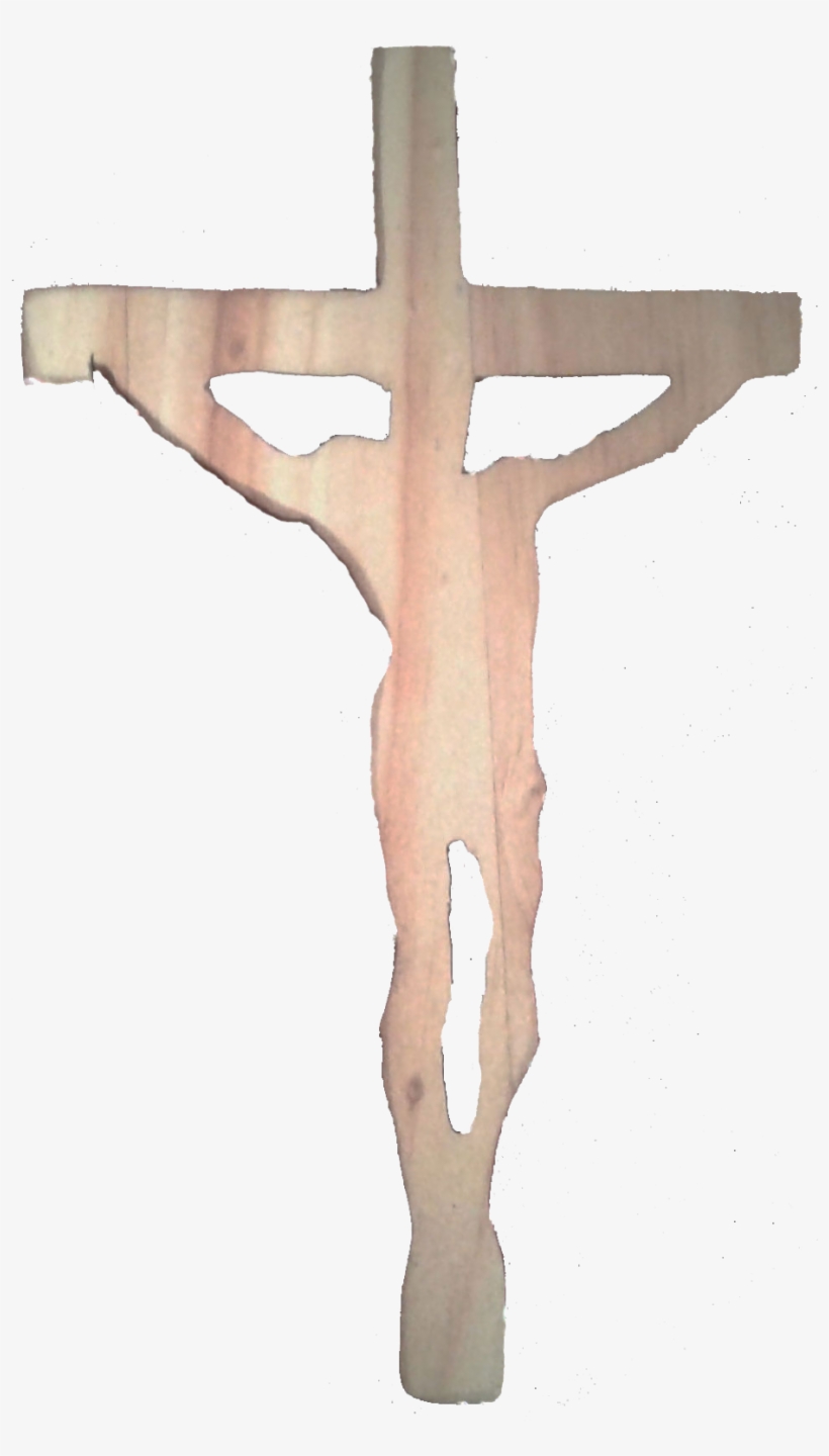 Pine Crucifix - Crucifix, transparent png #889652