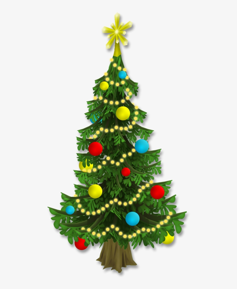 Holiday Tree - Hay Day Christmas Png, transparent png #889734