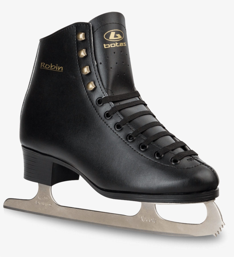 Botas - Botas - Black Mens Ice Skates Botas David, transparent png #889753