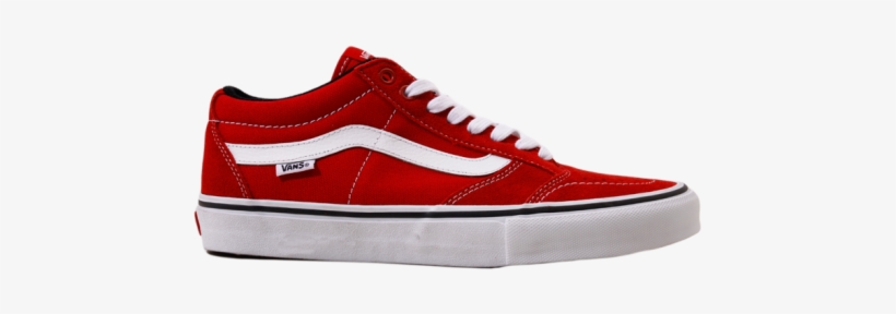 vans low red