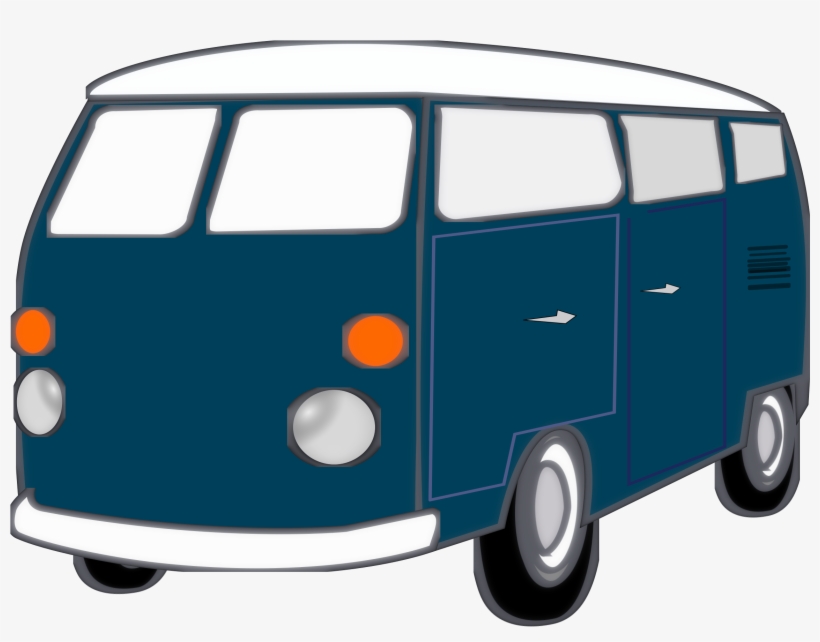 Vans Clipart Back Van - Big Van Clipart, transparent png #889971