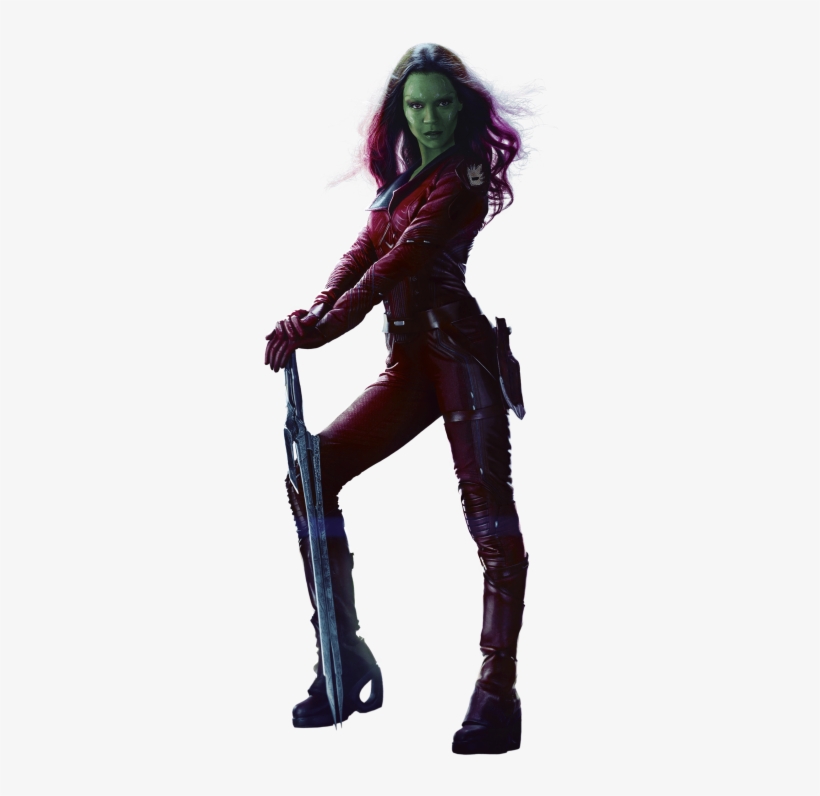 Gamora - Gamora Guardians Of The Galaxy Poster, transparent png #8800075