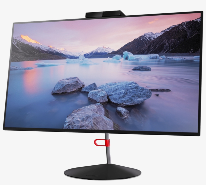 Lenovo's New Thinkvision X1 Monitor Has A Webcam That - Lenovo Thinkvision X1 2nd Gen, transparent png #8800077