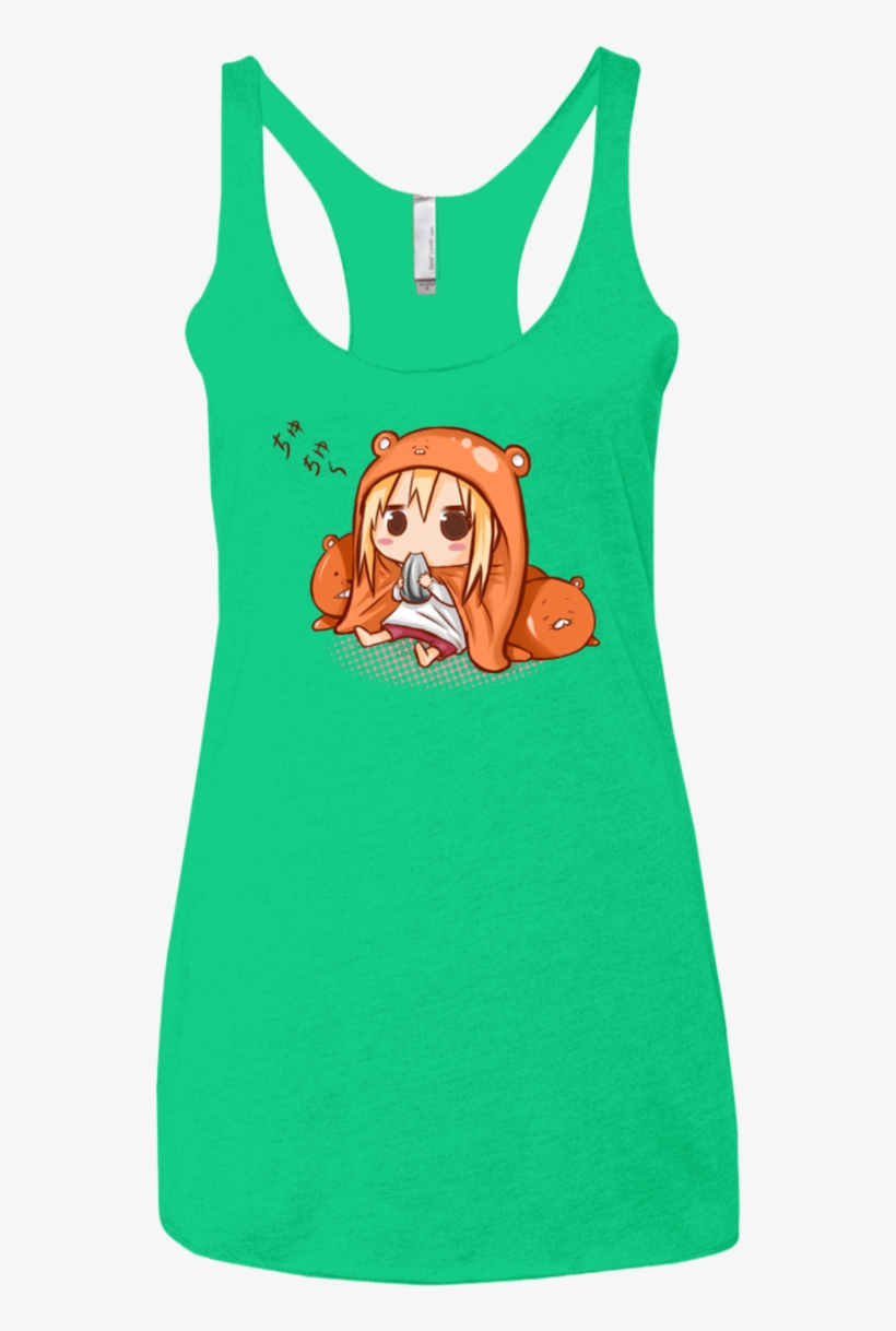 Umaru Chan Women's Triblend Racerback Tank - Shirt, transparent png #8800110