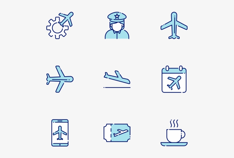 Aviation - Science Icons, transparent png #8800398