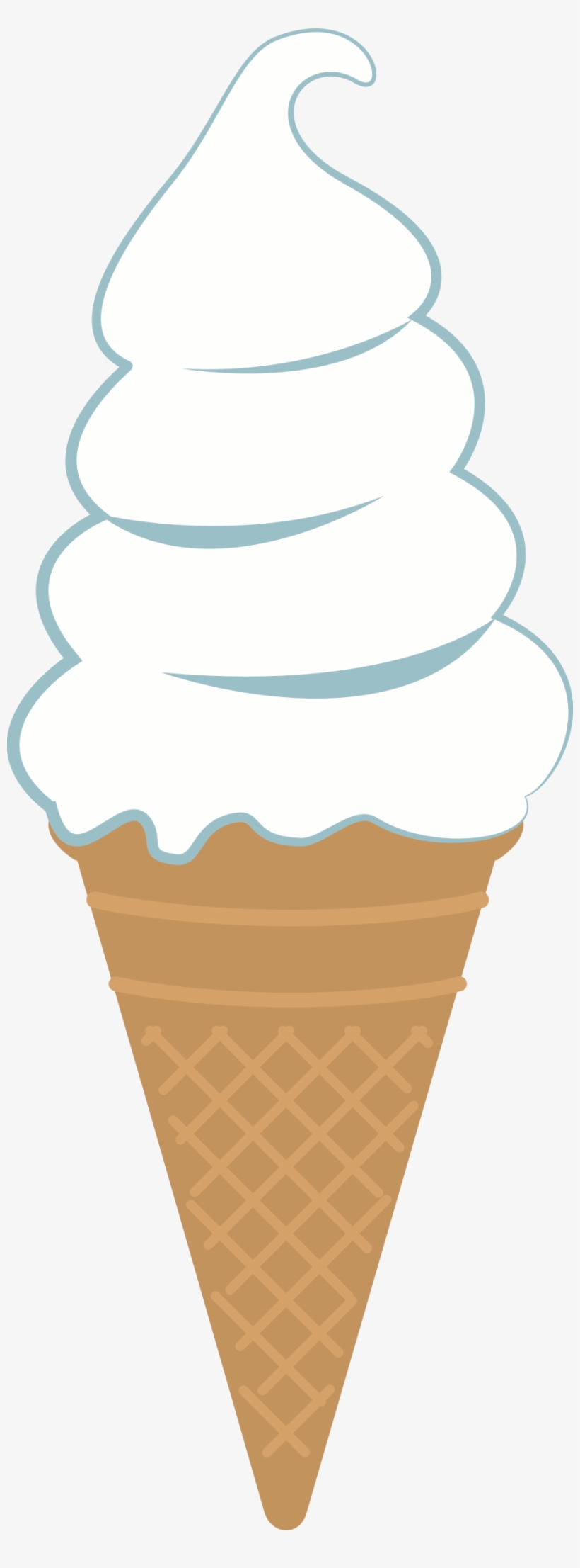 Big Image - Clip Art Ice Cream Cone, transparent png #8800441