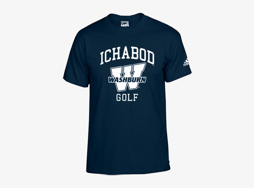Wu Ichabod Basic Sports Adidas Go To Tee Golf- Navy - High School, transparent png #8800547