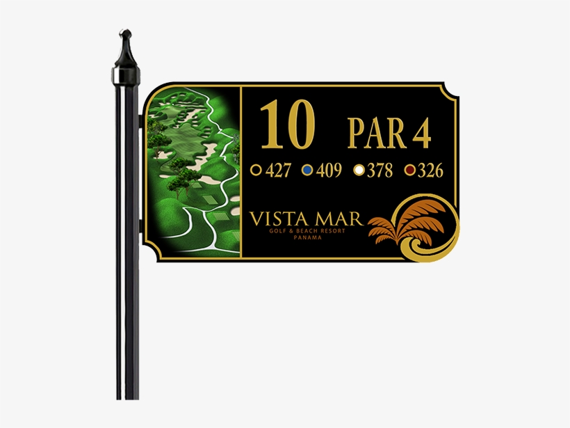 Golf Tee Signs Picture - Graphic Design, transparent png #8800613