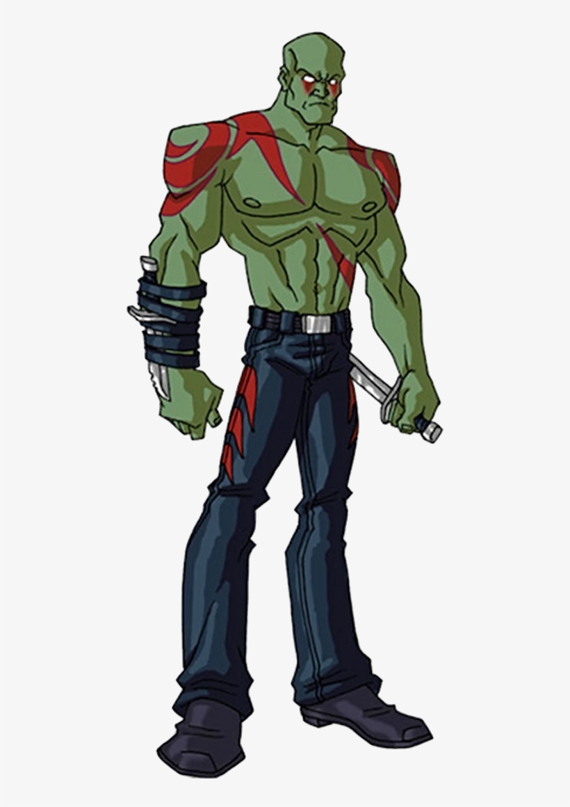 Drax The Destroyer, transparent png #8800801