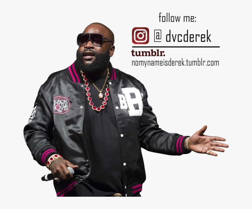 Rick Ross Hd - Leather Jacket, transparent png #8801039