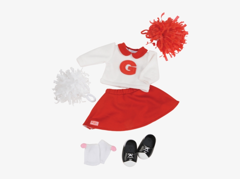 Winning Cheer Retro Cheerleader Outfit For Dolls - Doll, transparent png #8801079