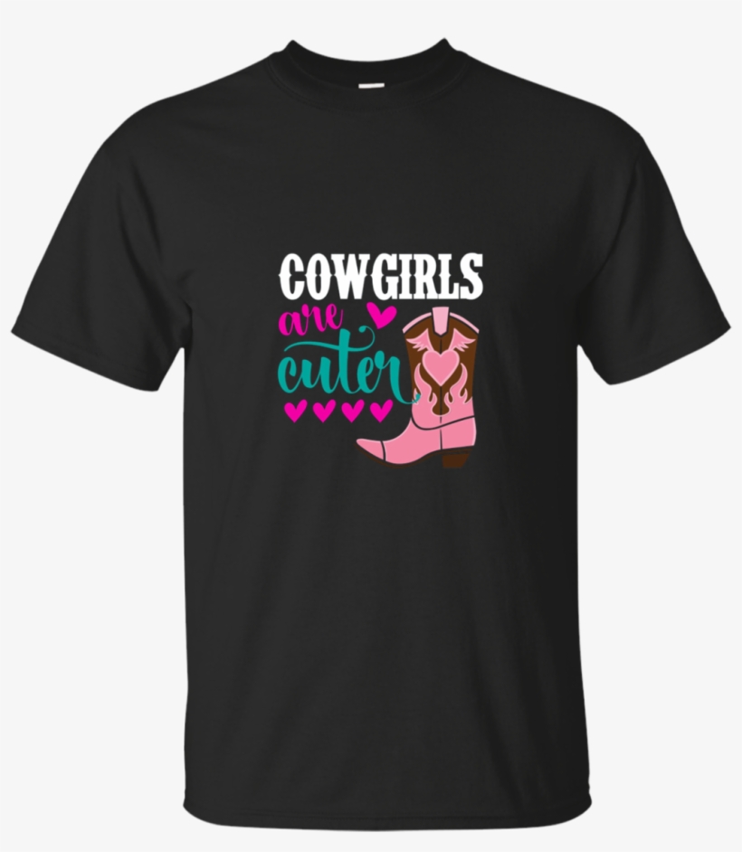 Cowgirls Are Cuter Western Girl Country Themed Apparel - Sleep Logo T Shirt, transparent png #8801235