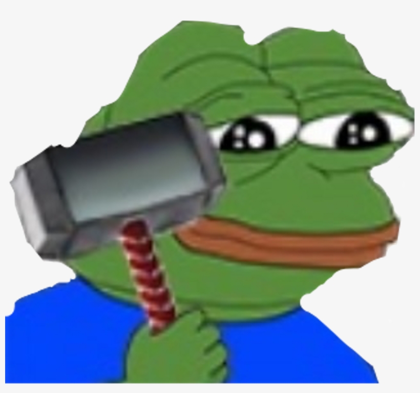 Pepe Sticker - Feels Bad Man, transparent png #8801354