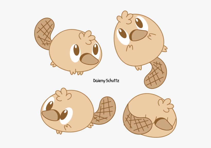 Platypus Clipart Kawaii - Platypus Chibi, transparent png #8801521