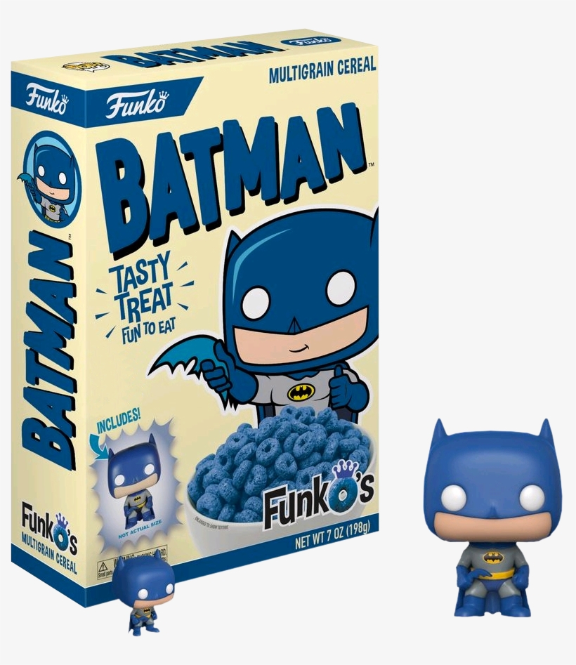 Batman Funkos Cereal With Pocket Us Exclusive Pop Vinyl - Funko Cereal, transparent png #8801760