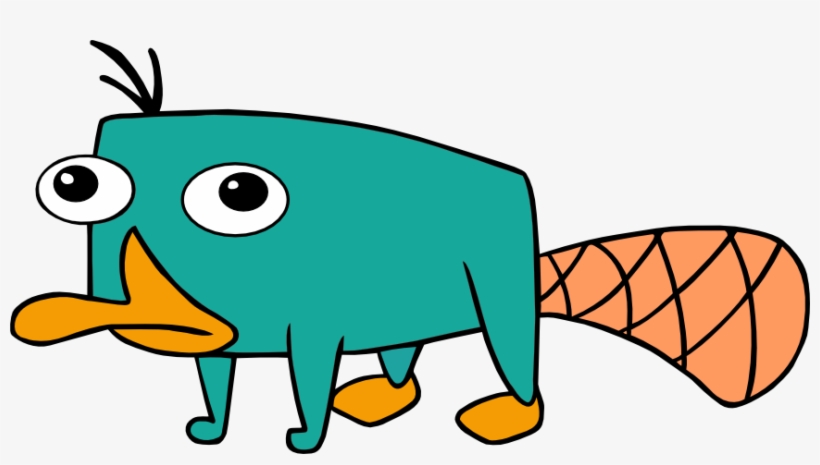 Platypus Clipart Svg - Phineas And Ferb Easy Drawings, transparent png #8802025