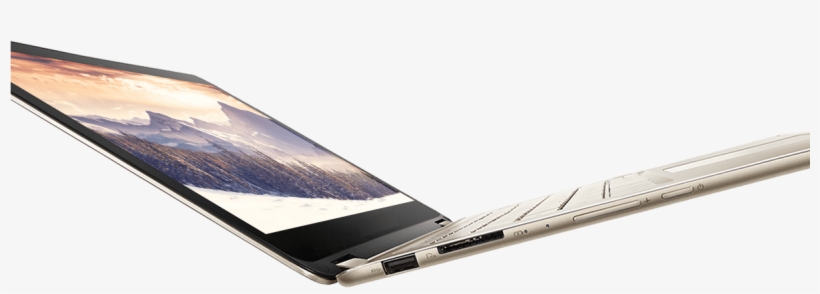 New Convertible Chromebook 'kevin' In Early Production - Asus Zenbook Flip Gold, transparent png #8802793