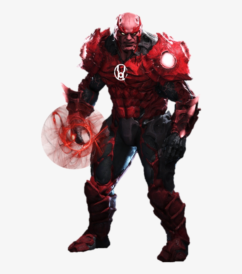 Gods Among Us Atrocitus Darkseid Red Lantern - Atrocitus Injustice, transparent png #8803093