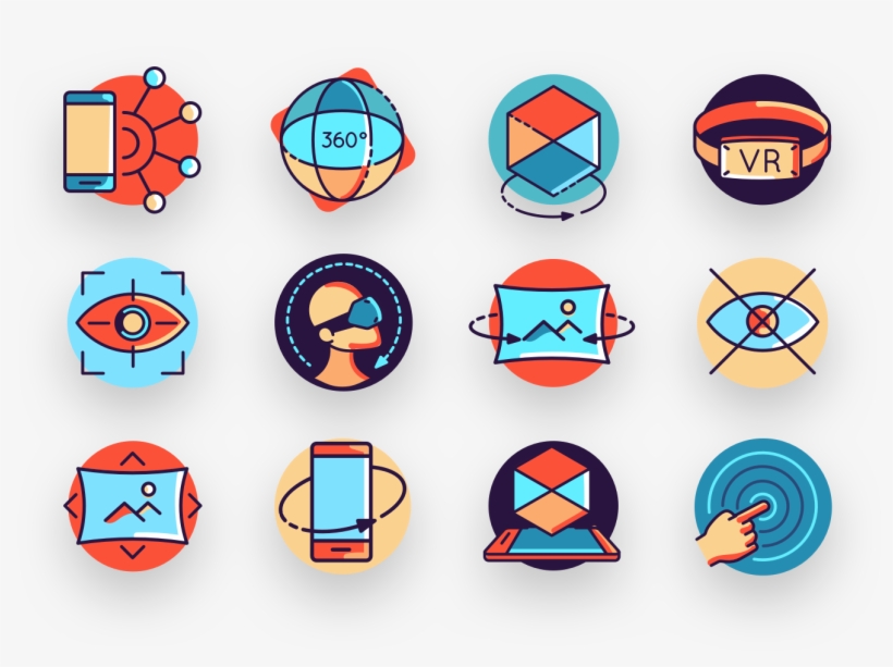 Download Your Vr/ar Icon Pack Today - Ar Vr Icon, transparent png #8803315