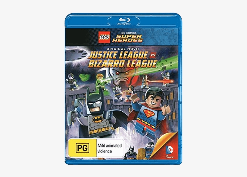 Justice League Vs Bizarro League Bluray - Lego Dc Comics Super Heroes Justice League Vs Bizarro, transparent png #8803358