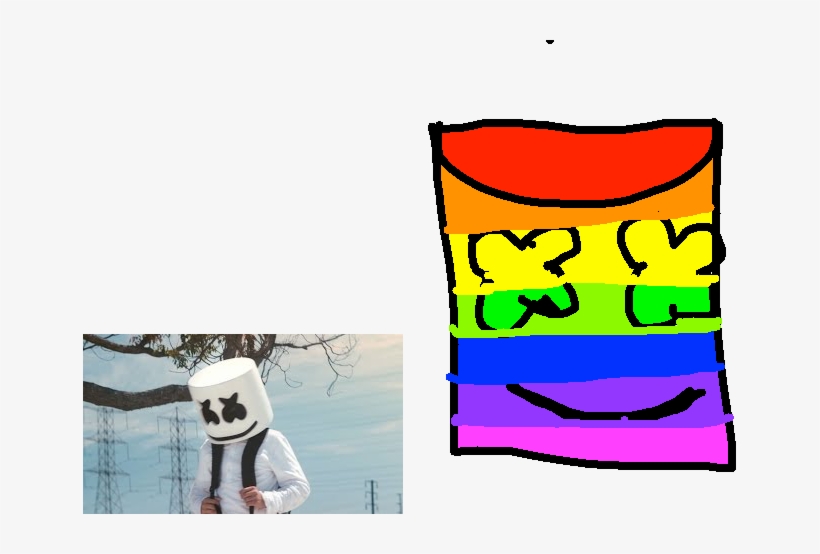 Marshmello-2 - Image, transparent png #8803635