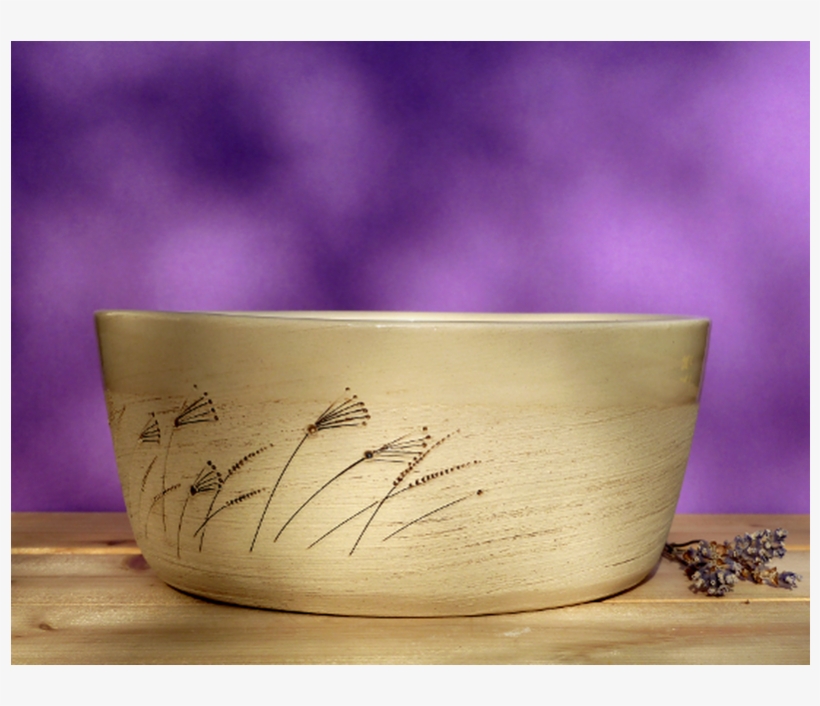 Dog Bowl Big 'lavender' - Bowl, transparent png #8803648