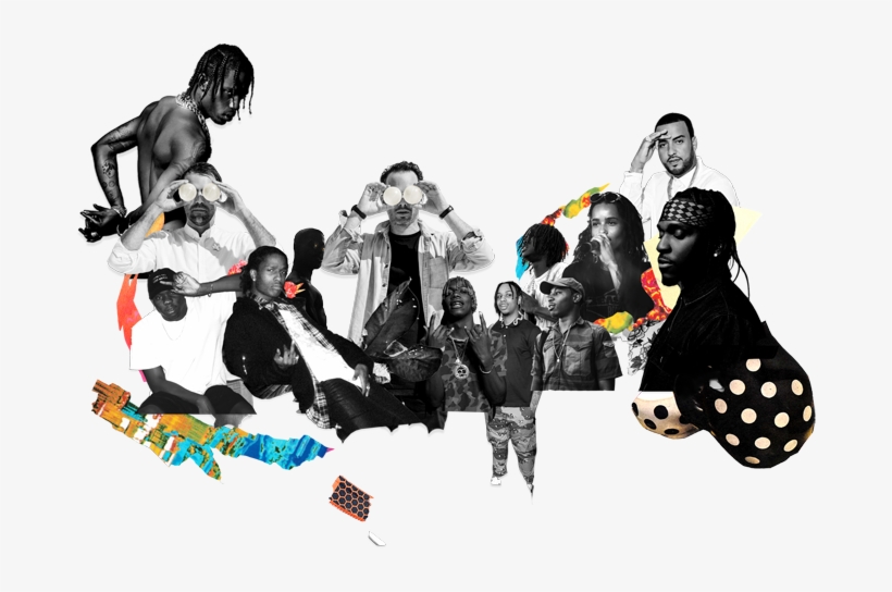Skrillex, Pharrell, And Murakami Cover Complex's Inaugural - Illustration, transparent png #8803795