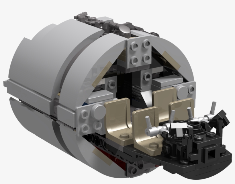 Ucs Millennium Falcon 2017 Mod/moc - Ucs Millennium Falcon 2017, transparent png #8804099