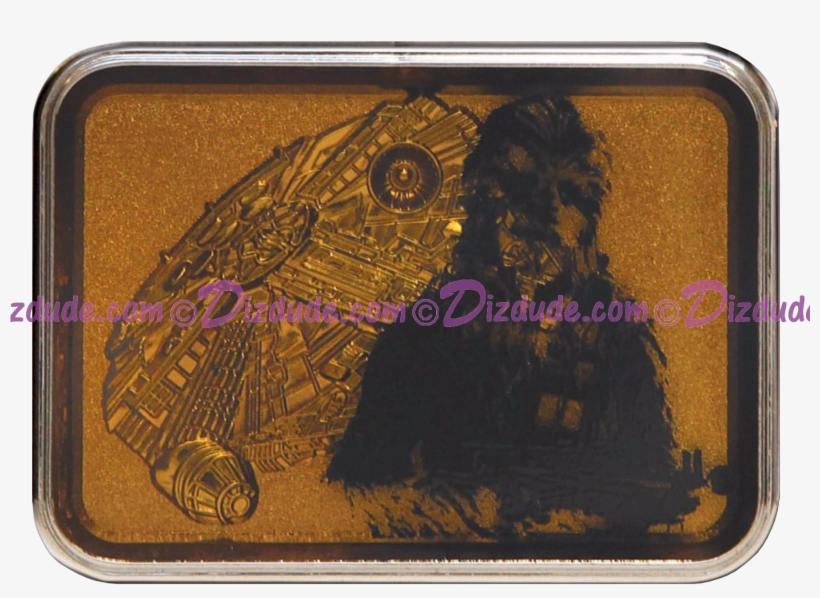 Chewbacca And Millennium Falcon Passholder Commemorative - Coin, transparent png #8804136