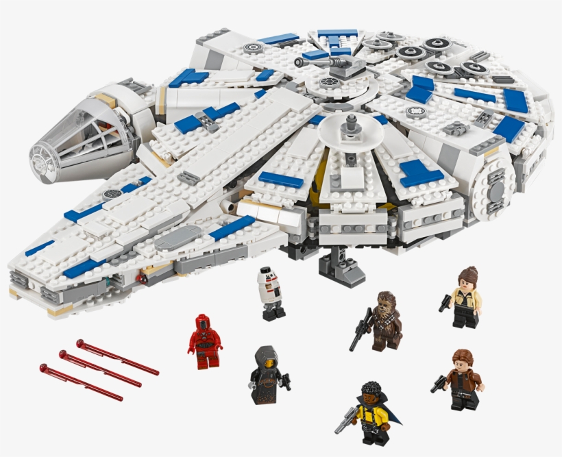 Assortment - Lego Star Wars Millennium Falcon 75212 Bottom, transparent png #8804281